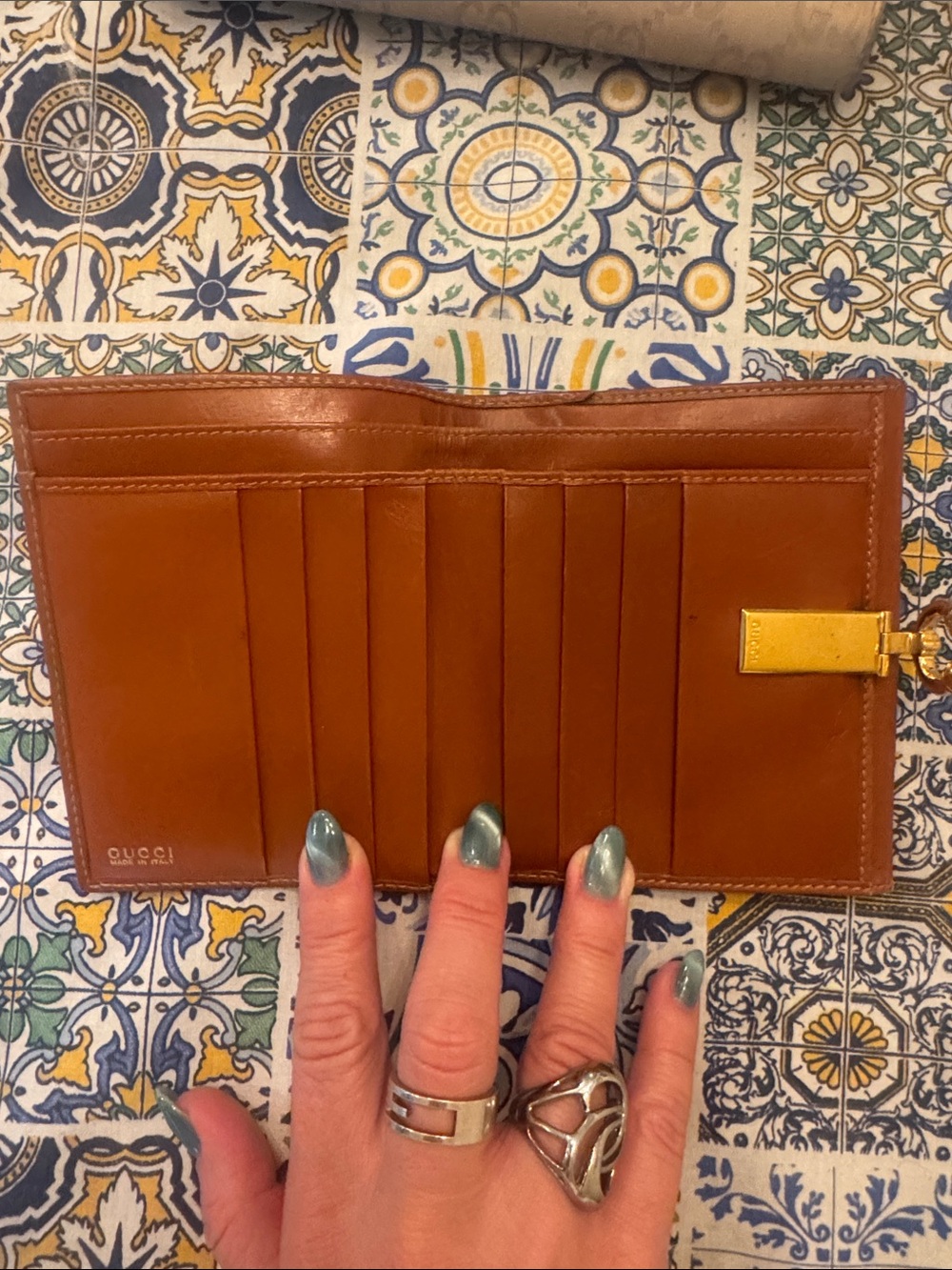 Authentic Gucci Horsebit Long Wallet - Picture 3 of 10